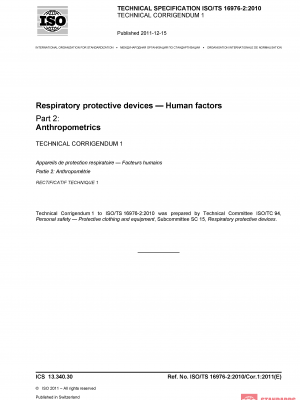 ISO/TS 16976-2:2010/Cor 1:2011 PDF