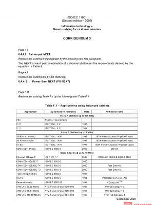 ISO/IEC 11801:2002/Cor 3:2008 PDF
