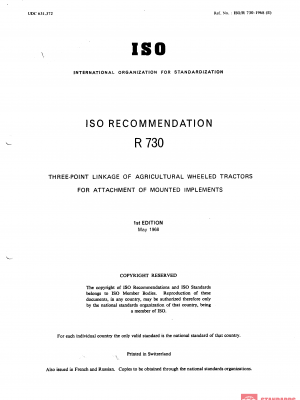 ISO/R 730:1968 PDF