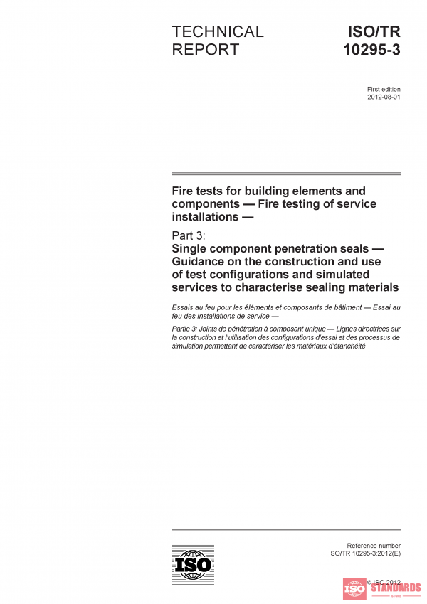 ISO/TR 10295-3:2012 PDF