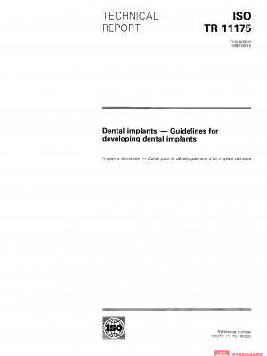ISO/TR 11175:1993 PDF