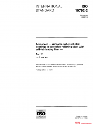 ISO 10792-2:1995 PDF