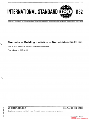 ISO 1182:1979 PDF