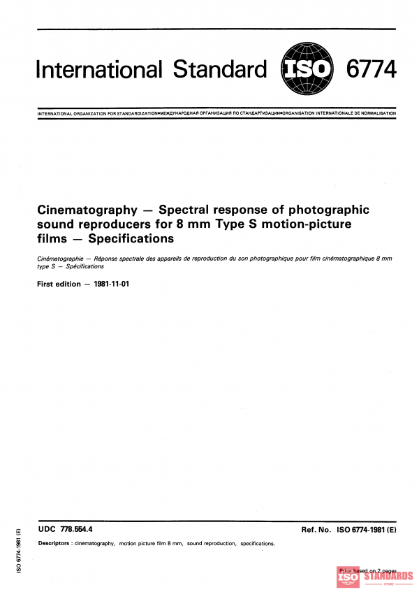 ISO 6774:1981 PDF
