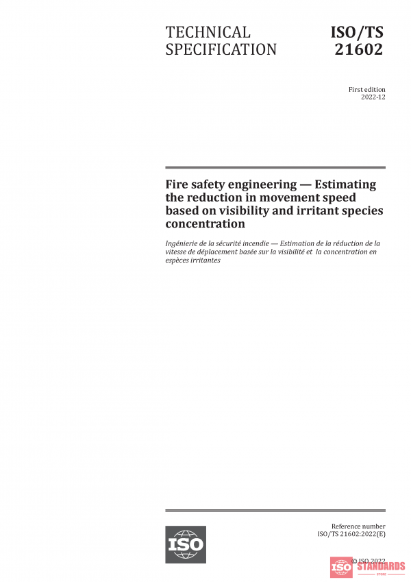 ISO/TS 21602:2022 PDF