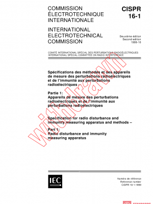 CISPR 16-1:1999 PDF