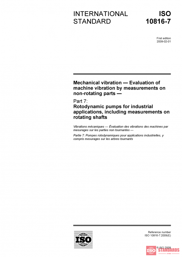 ISO 10816-7:2009 PDF
