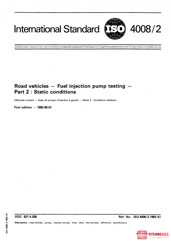 ISO 4008-2:1983 PDF