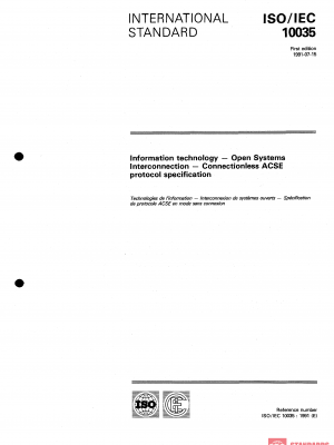 ISO/IEC 10035:1991 PDF