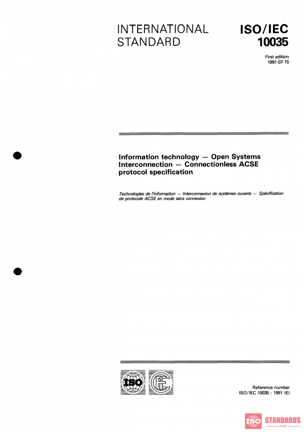 ISO/IEC 10035:1991 PDF