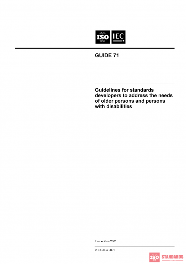 ISO/IEC Guide 71:2001 PDF