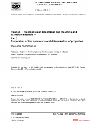 ISO 12086-2:2006/Cor 1:2006 PDF