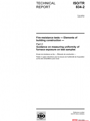 ISO/TR 834-2:2009 PDF