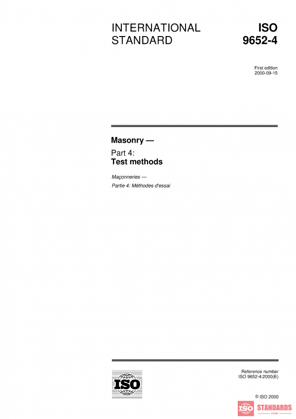 ISO 9652-4:2000 PDF
