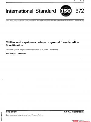 ISO 972:1985 PDF
