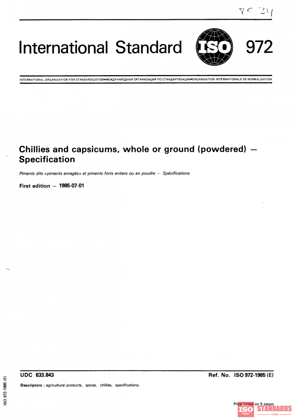 ISO 972:1985 PDF