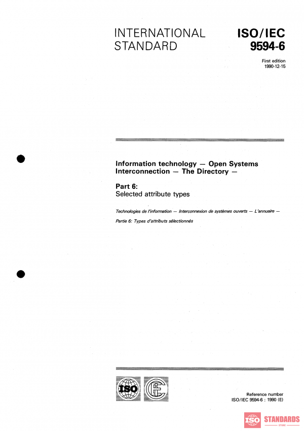 ISO/IEC 9594-6:1990 PDF