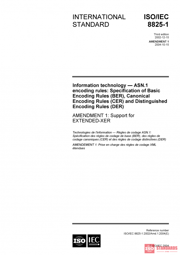 ISO/IEC 8825-1:2002/AMD1:2004 PDF
