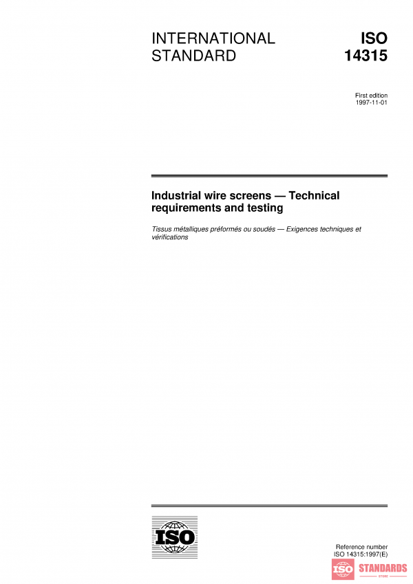 ISO 14315:1997 PDF