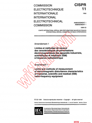 CISPR 11:1990/AMD1:1996 PDF