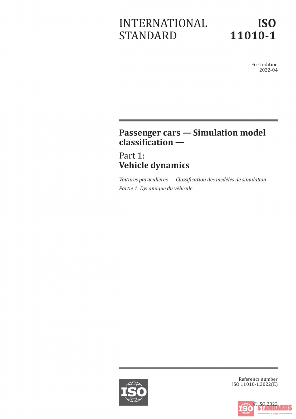 ISO 11010-1:2022 PDF