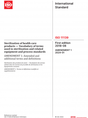 ISO 11139:2018/Amd 1:2024 PDF