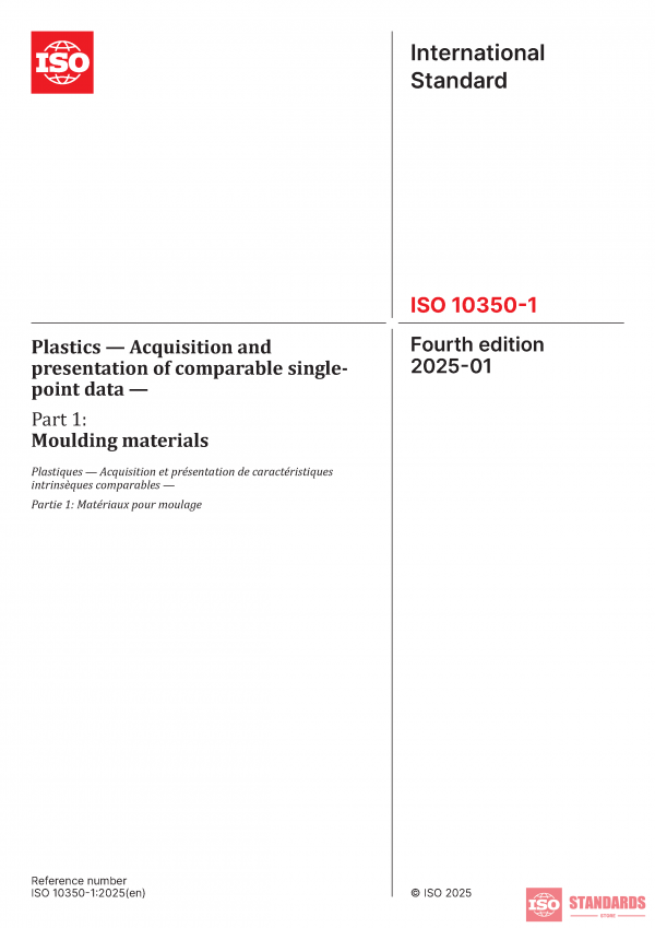 ISO 10350-1:2025 PDF