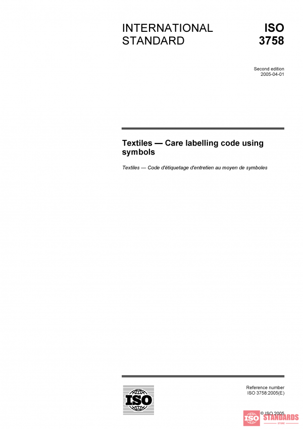 ISO 3758:2005 PDF
