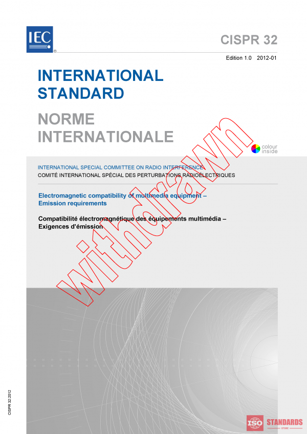 CISPR 32:2012 PDF