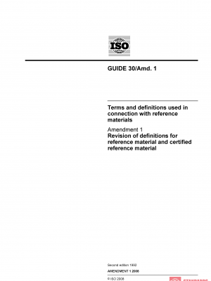 ISO Guide 30:1992/Amd 1:2008 PDF