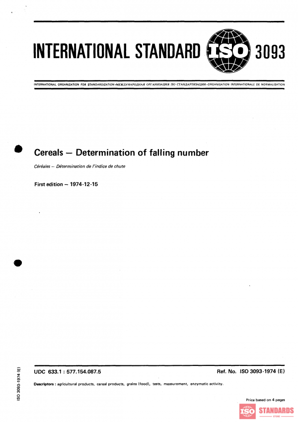 ISO 3093:1974 PDF