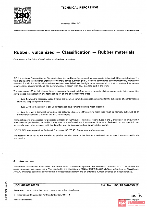 ISO/TR 8461:1984 PDF
