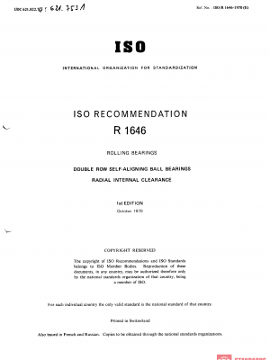 ISO/R 1646:1970 PDF