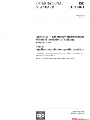 ISO 10140-1:2021 PDF