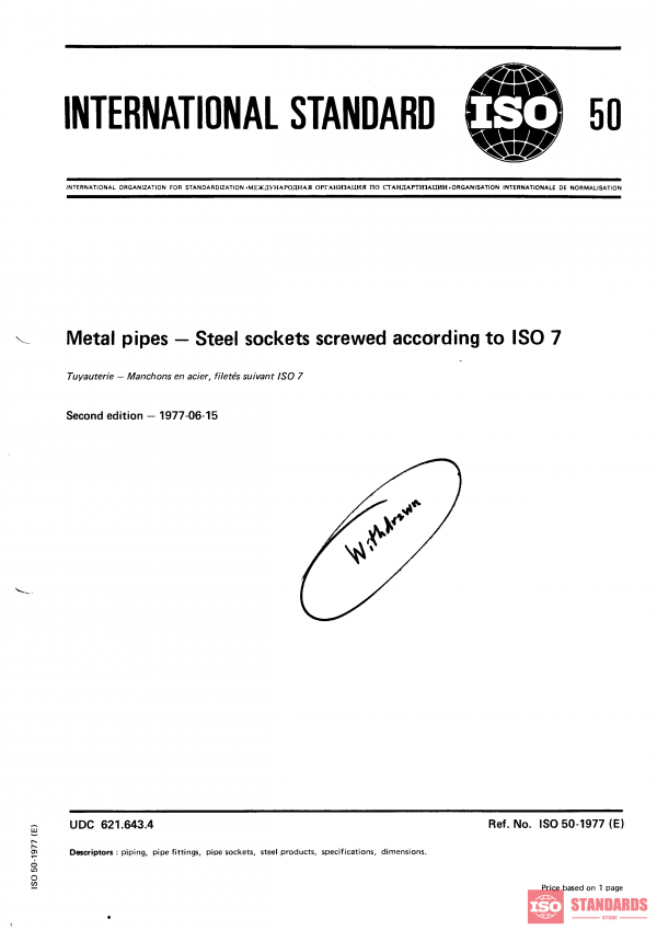 ISO 50:1977 PDF