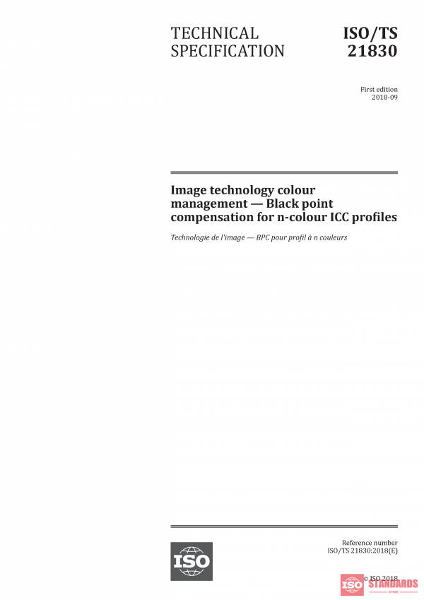ISO/TS 21830:2018 PDF