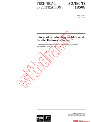 ISO/IEC TS 18508:2015 PDF