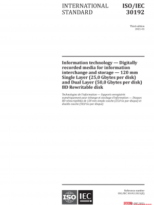 ISO/IEC 30192:2021 PDF