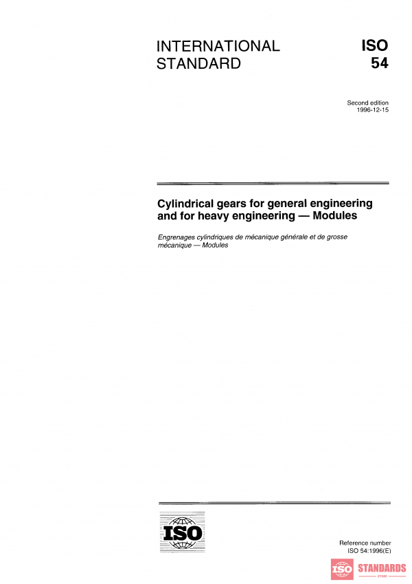 ISO 54:1996 PDF