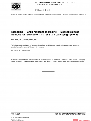 ISO 13127:2012/Cor 1:2012 PDF