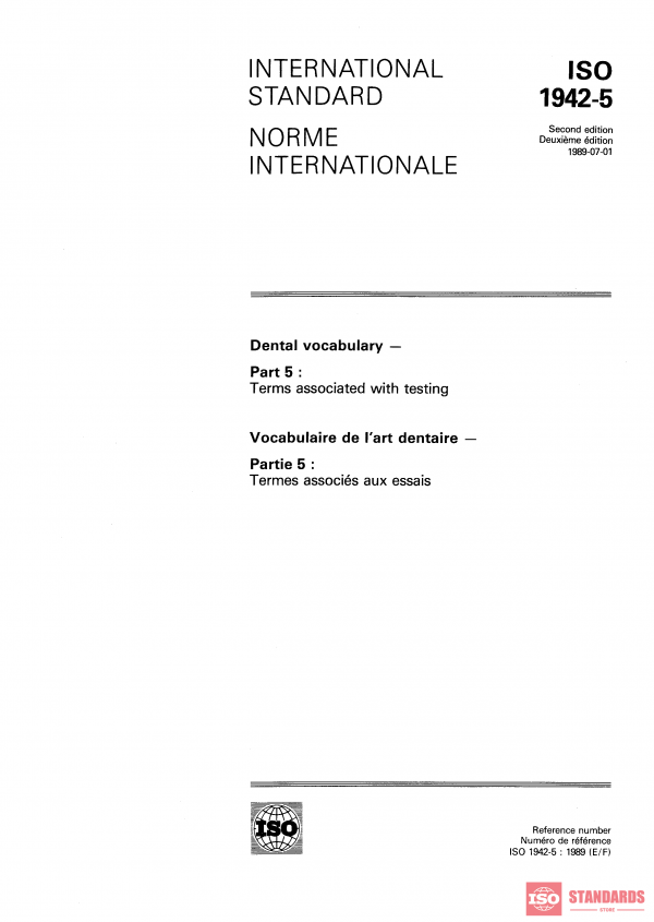 ISO 1942-5:1989 PDF