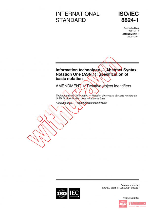 ISO/IEC 8824-1:1998/AMD1:2000 PDF
