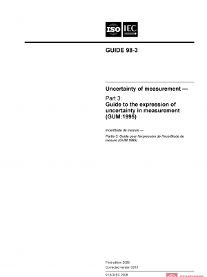 ISO/IEC Guide 98-3:2008 PDF