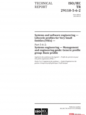 ISO/IEC TR 29110-5-6-2:2014 PDF