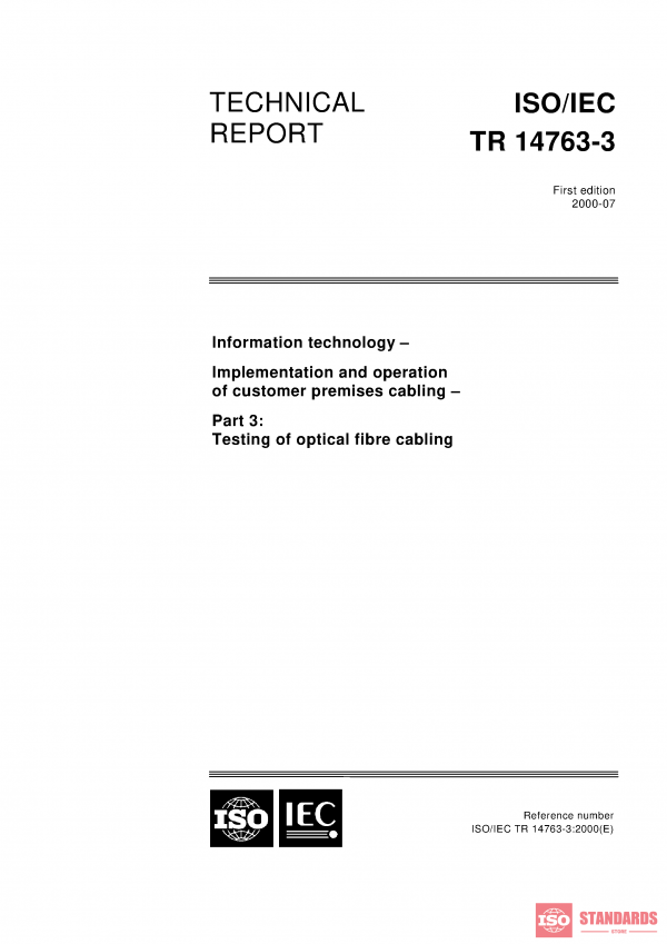 ISO/IEC TR 14763-3:2000 PDF