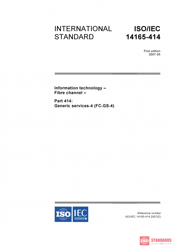 ISO/IEC 14165-414:2007 PDF