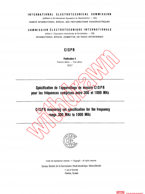 CISPR 4:1967 PDF