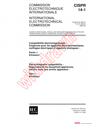 CISPR 14-1:2000 PDF