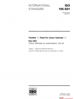 ISO 105-S01:1993 PDF