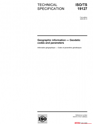 ISO/TS 19127:2005 PDF